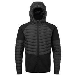 TriDri Mens Hybrid Soft Shell Jacket / Black